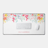 Monogramme Tropical Aquarelle Féminin (Clavier et souris)