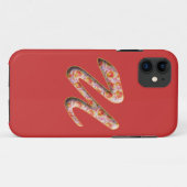 Monogramme U en Motif Rose Iphone 5 Coque (Dos (Horizontal))