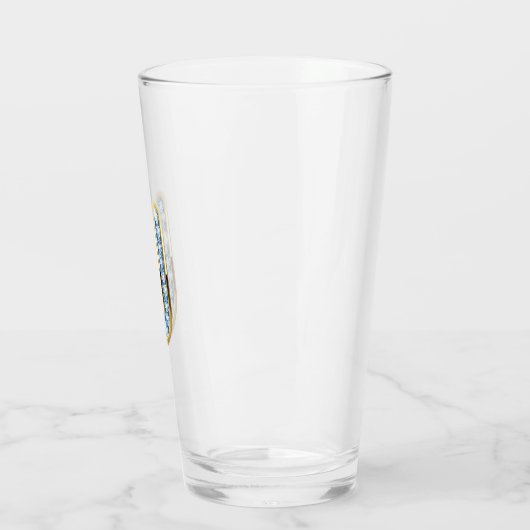 Monogramme U - Verre de 16 oz (Gauche)