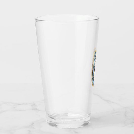 Monogramme U - Verre de 16 oz (Droite)