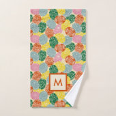 Monogramme ukrainien Pysanky décoré OEufs de Pâque (Serviette à main)