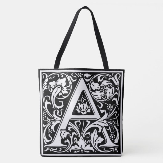Monogramme une copie réversible de sac fourre-tout (Devant)