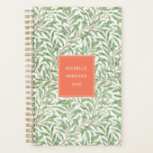 Monogramme Vert Botanique Motif Vert Orange (Devant)