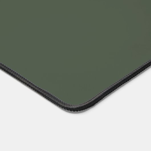 Monogramme vert forestier moderne et élégant (Coin)