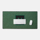 Monogramme Vert Minimaliste Nom (Clavier et souris)