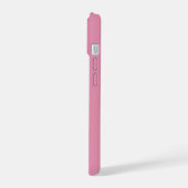 Monogramme vert rose moderne (Côté gauche)