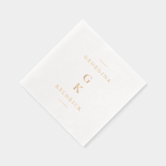 Monogramme Vertical Moderne (Droite)