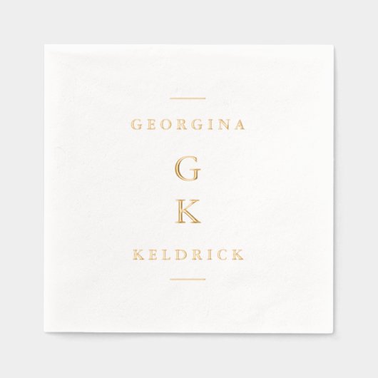 Monogramme vertical moderne (Recto)
