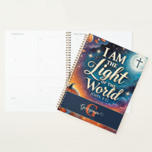 Monogramme Vibrant Christian Halloween Bible Verse