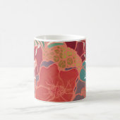 Monogramme Vintage de café floral Mug (Centre)