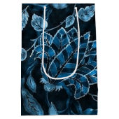 Monogramme Vintage Floral GIft Sac (Dos)