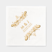 Monogrammé Vintage Ornemental (Recto)