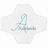 Monogramme Whimsical personnalisé (Plat)