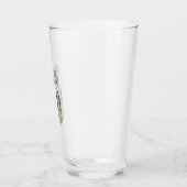 Monogramme X - Verre de 16 oz (Gauche)