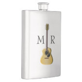 Monogrammed Acoustic Guitar Heupfles (Rechts)