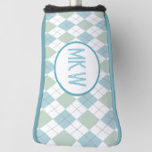 Monogrammed Argyle Golfheadcover (Draai 90)