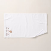 Monogrammed Aries Towel Set Bad Handdoek (Handdoek)