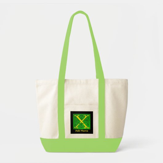Monogrammed Bag Tote Bag (Voorkant)