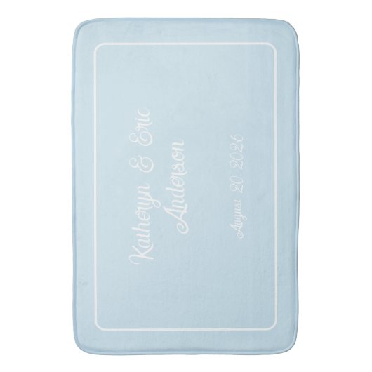Monogrammed bath mat (Voorkant Verticaal)