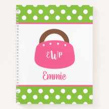 Monogrammed Bermuda Bag Notitieboek