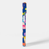 Monogrammed Bright Abstracte naam Case-Mate iPhone Case (Achterkant / Rechts)