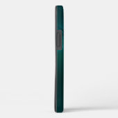 Monogrammed Buck Silhouette Apple iPhone 12 Coque (Verso / Droite)