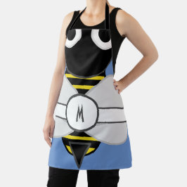 Monogrammed BumbleBee Apron Schort