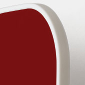 Monogrammed Burgundy Pickleball Paddle (Links Detail)