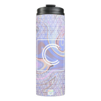 Monogrammed Calypso Thermosbeker