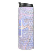 Monogrammed Calypso Thermosbeker (Geroteerd rechts)