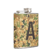 Monogrammed Camo Fall Colors Heupfles (Rechts)