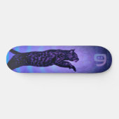 Monogrammed Cat Skateboard (Horizontaal)