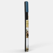 Monogrammed Collage Blauw I Telefoonhoesje Case-Mate iPhone Case (Achterkant/rechts)