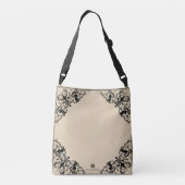 Monogrammed Cross - Body Canvas tas (Achterkant)