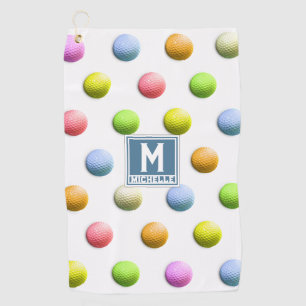 Monogrammed Dames Golf Gifts Golf Towel Golfhanddoek