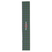 Monogrammed Davidson Plaid Tafelloper (Voorkant)