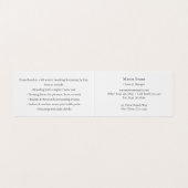 Monogrammed Eggbit Snaffle Bit Horse Industry Visitekaartjes (Binnenkant ongevouwen)