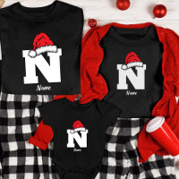 Monogrammed Familie Kerstmis Personaliseren met na