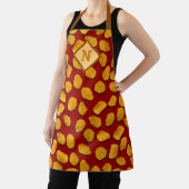 Monogrammed Funny Chicken Nugget Pattern Schort (Insitu)