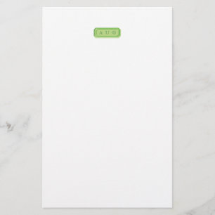 Monogrammed Gemstone Stationery Briefpapier