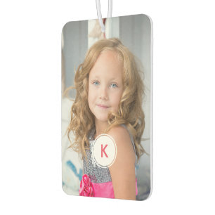 Monogrammed Gepersonaliseerde Foto Auto Decoratie Luchtverfrisser