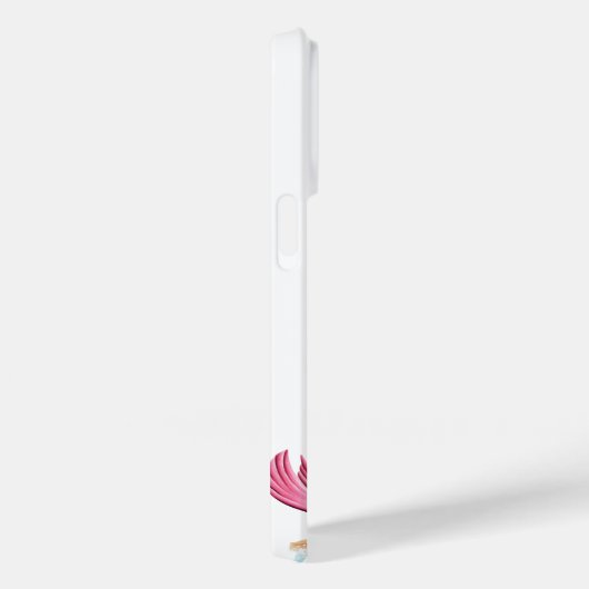 Monogrammed Girly Mermaid Case-Mate iPhone Case (Achterkant / Rechts)