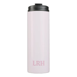 Monogrammed Golf Tumbler – Moderne stijl Thermosbeker
