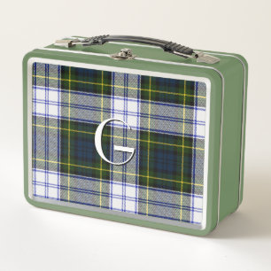 Monogrammed Gordon Dress Metal Lunch Box