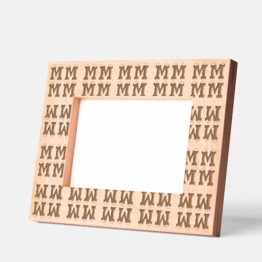 Monogrammed Leuke Oogbol Lettering voor Kinderen Gegraveerde Lijstjes (Links)