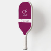 Monogrammed met de naam Pickleball Paddle (Links)