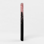 Monogrammed Mobiele Telefoon Case Roze (Achterkant/rechts)