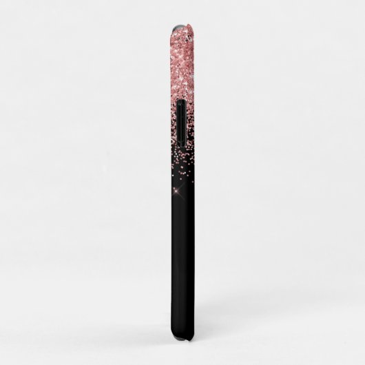 Monogrammed Mobiele Telefoon Case Roze (Achterkant/rechts)