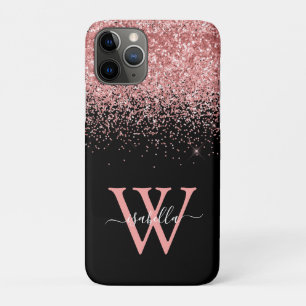 Monogrammed Mobiele Telefoon Case Roze