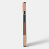 Monogrammed Modern Plain Initiaal Case-Mate iPhone Case (Achterkant / Links)